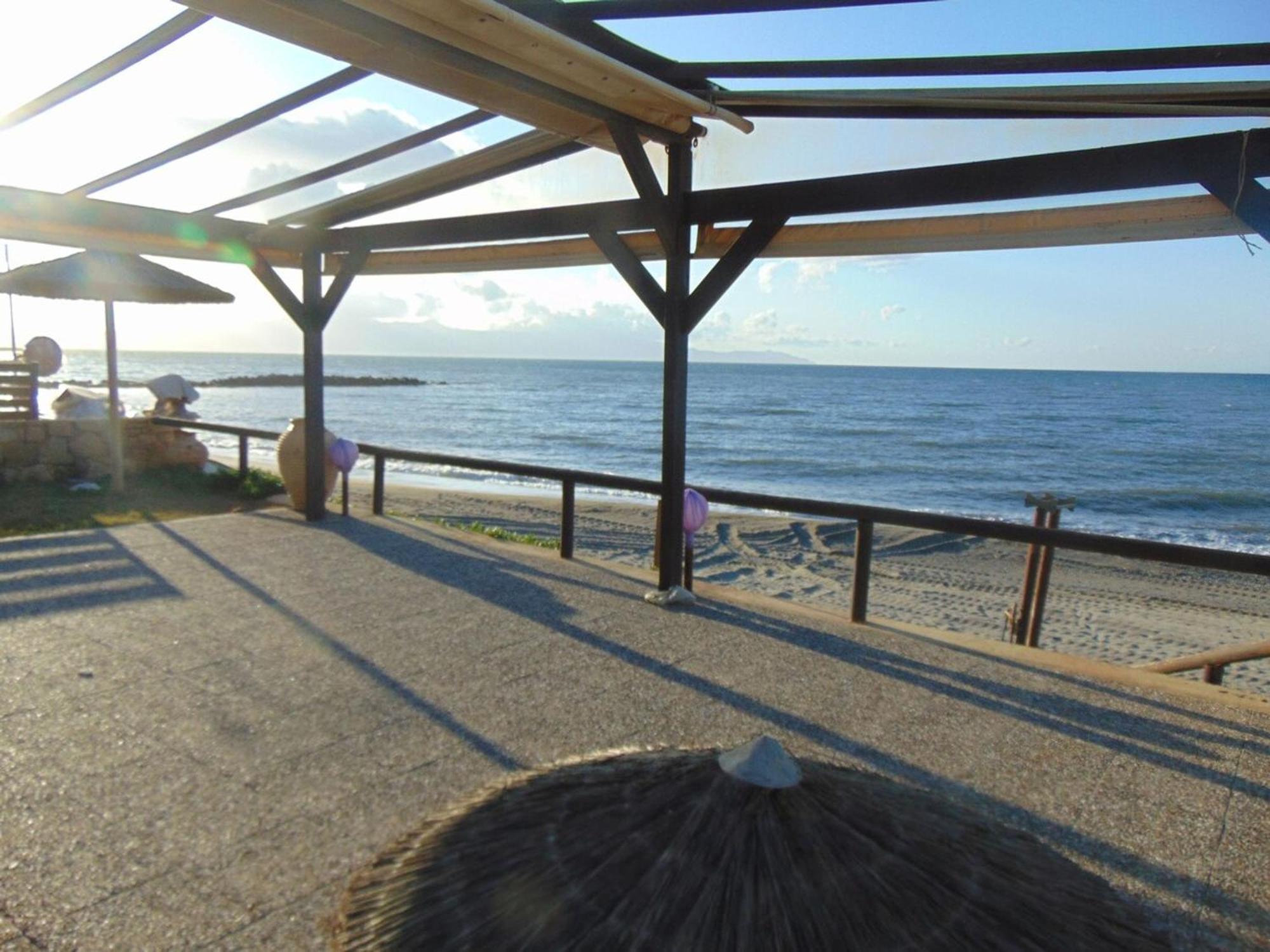Comfy Beachfront Litinas Casa With Seaview Hanya Dış mekan fotoğraf